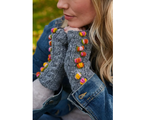 chauffe-main motif fantaisie en laine