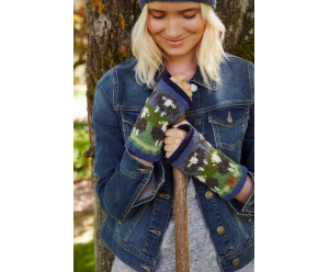 fancy wool handwarmer