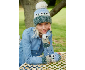 fancy wool handwarmer