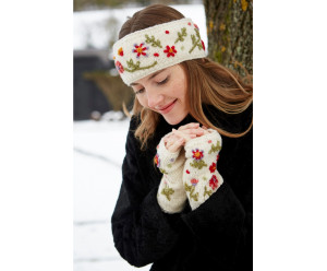 chauffe-main motif fantaisie en laine 2