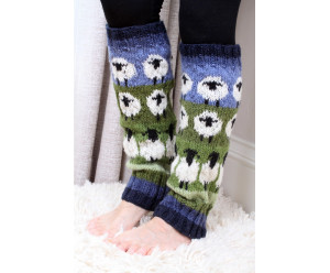 guêtre pour femme en laine 2