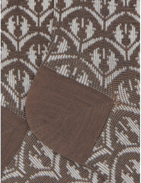 mi-bas pour femme en laine