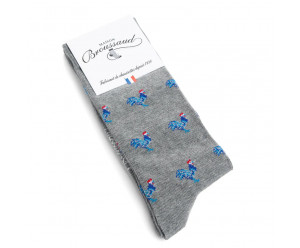 Maison Broussaud - light Grey Roosters 2