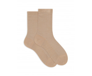 chaussette doré doré femme