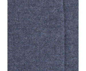 Doré Doré - ribbed socks in thick Merino wool - Blue Jean 2