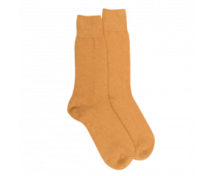 Chaussettes en laine et cachemire Doré Doré