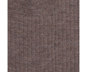 Doré Doré Chaussettes unies Chaussette en laine mérinos à côtes - LOUTRE 2