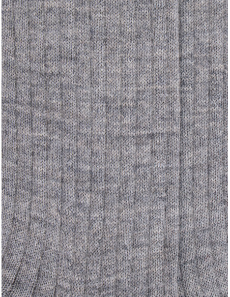 Wool ribbed men socks