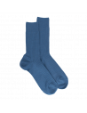 Chaussettes en laine côtelé pour homme