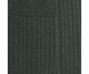 Chaussettes en laine côtelé pour homme 2