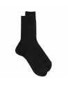 Chaussettes en laine côtelé pour homme