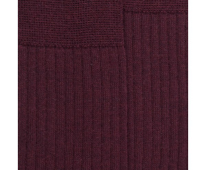 Chaussettes en laine côtelé pour homme 2