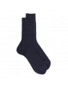 Chaussettes en laine côtelé pour homme