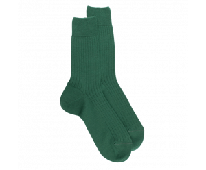 Wool ribbed men socks