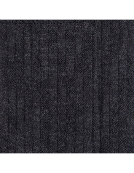 Chaussettes en laine côtelé pour homme
