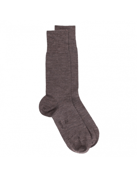 Chaussettes en laine et coton pour homme