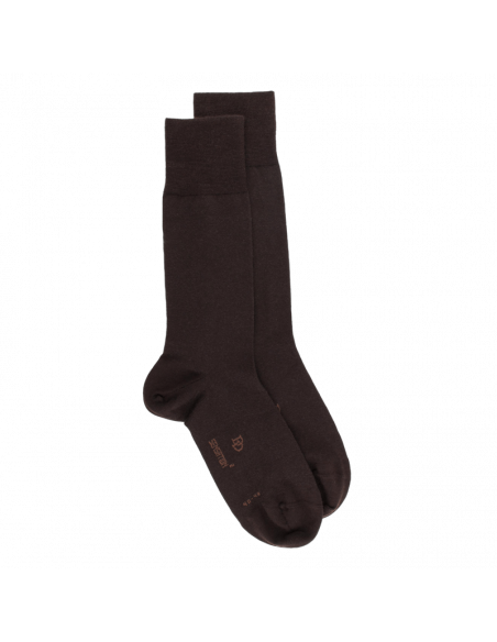 Chaussettes en laine et coton pour homme
