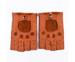 Mitaines de conduite en cuir 2