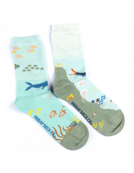 Chaussette à motif humoristique