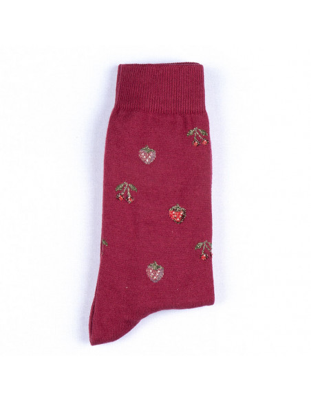 Royalties Paris - Chaussettes motif fruits des bois