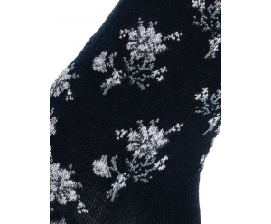 Maison Broussaud  - Fleurs - grises fond marine 2