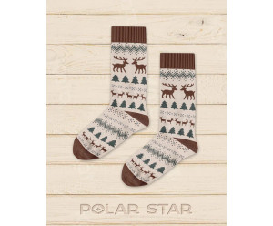 Polar Star - Coton épais - Les cerfs