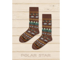 Polar Star - Coton épais - Foret
