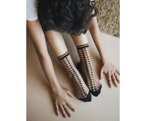 Chaussettes et collants Colombine et Arlequin