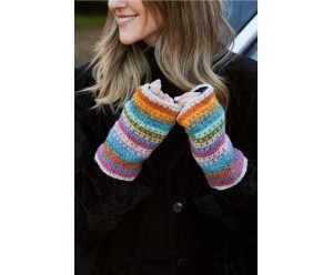 bonnet motif fantaisie en laine