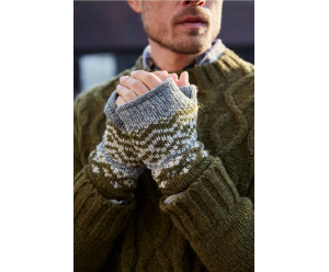 bonnet motif fantaisie en laine