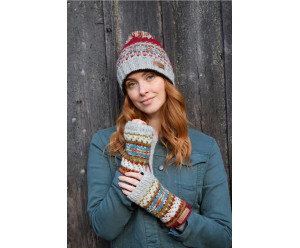 bonnet motif fantaisie en laine 2