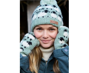 bonnet motif fantaisie en laine 2