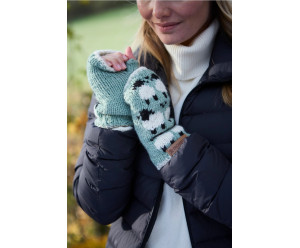 bonnet motif fantaisie en laine