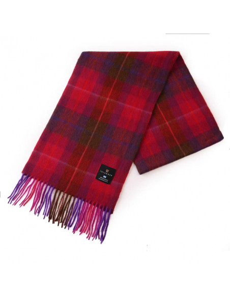 Islander - écharpe fuschia - 100% Laine