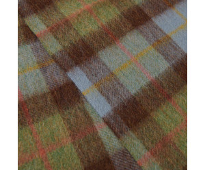 Islander - écharpe vert et bleu - 100% Laine 2