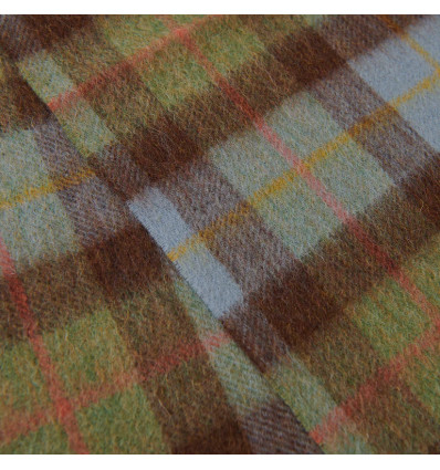 Islander - écharpe vert et bleu - 100% Laine