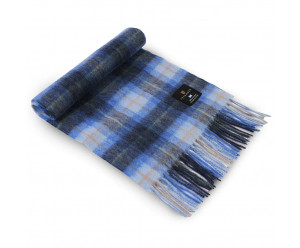 Islander - écharpe bleu ciel - 100% Laine