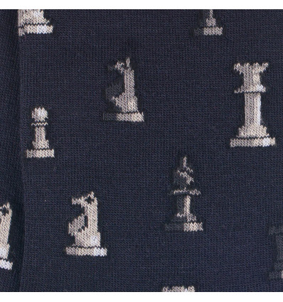 LABONAL - chaussette en laine motifs échecs