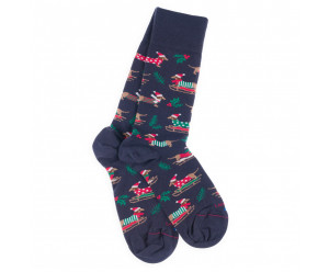 Labonal - Cotton socks - Christmas dogs