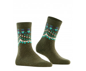 FALKE - Cosy Wool Special Edition - Vert