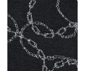 FALKE - chaussette fine en voile motif chaîne argentée 2