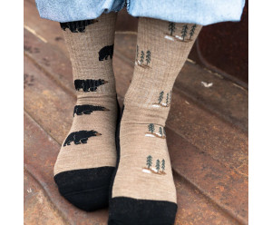 Friday socks - Wool collection - Bear 2