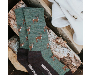 Friday socks - Wool collection - Deer 2