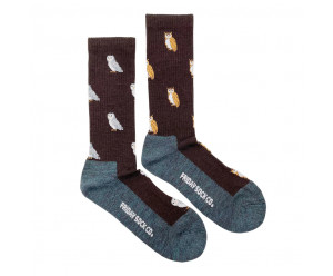 Friday socks - Wool collection - Owl