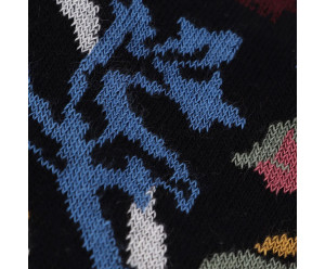 Corgi - LIBERTY SOCKS, evenlode print, black 2