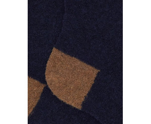 Doré Doré - Wool socks navy 2