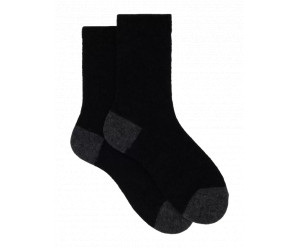 Doré Doré - Wool socks black
