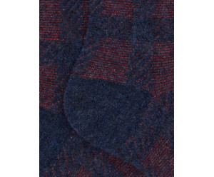 Doré Doré - Chaussette en laine effet mousse - marine et lurex 2