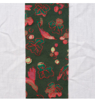 Bonne maison - mi bas fantaisie vert