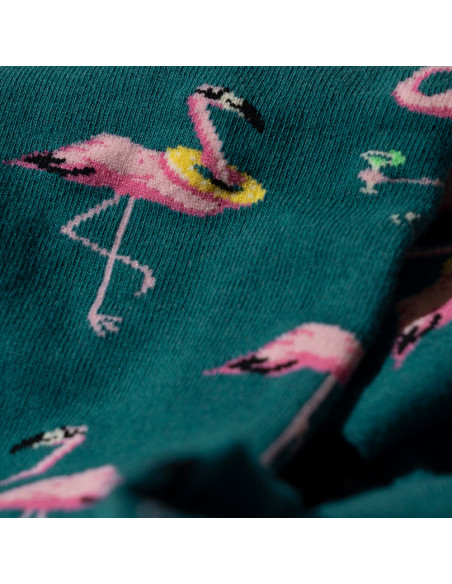 chaussette FLAMANT ROSE